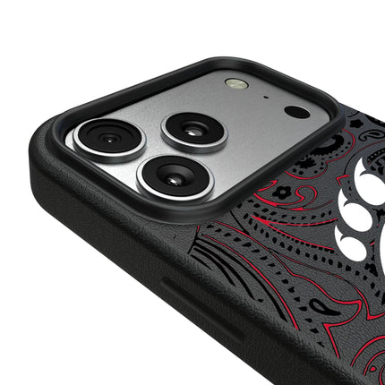 University of Cincinnati Bearcats Paisley MagSafe Compatible Phone Case for Apple iPhone