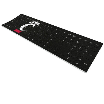 University of Cincinnati Bearcats Solid Curved Wireless Keyboard
