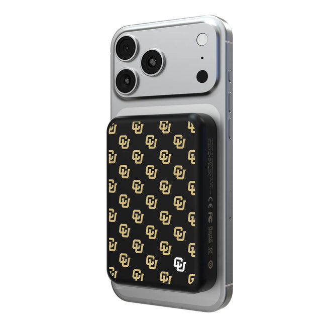 University of Colorado Buffaloes Fashion Pattern Wireless Mag Power Bank
