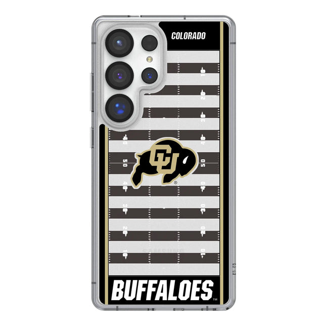 University of Colorado Buffaloes Field Clear Phone Case for Samsung Galaxy