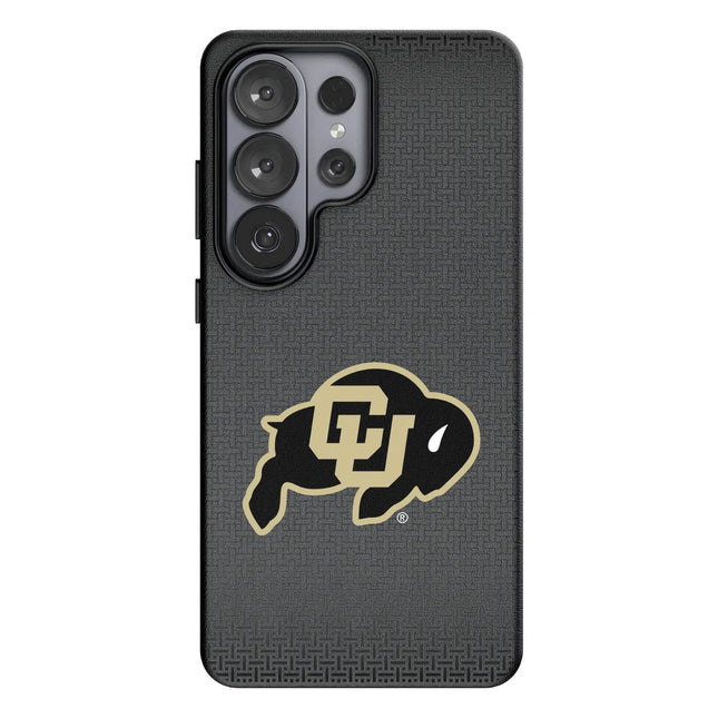 University of Colorado Buffaloes Linen MagSafe Compatible Phone Case for Samsung Galaxy