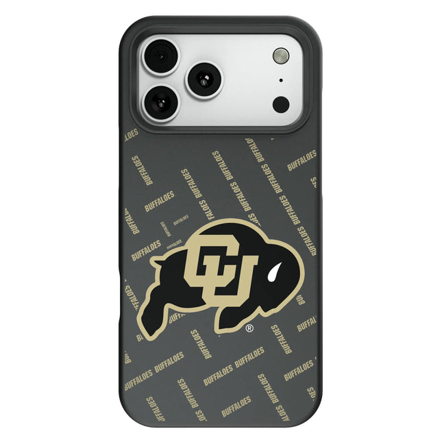 University of Colorado Buffaloes Quadtile Bump Phone Case for Apple iPhone