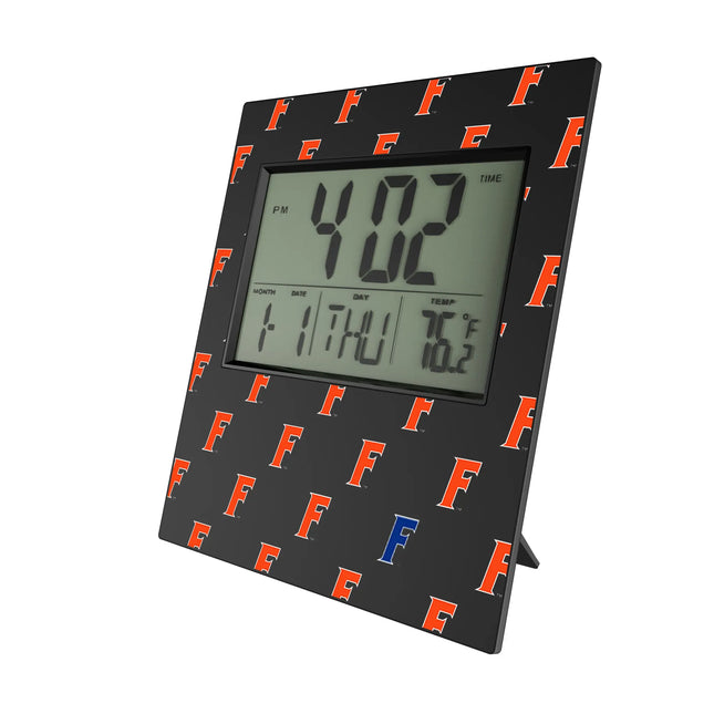 University of Florida Gators Fashion Pattern Wall Clock
