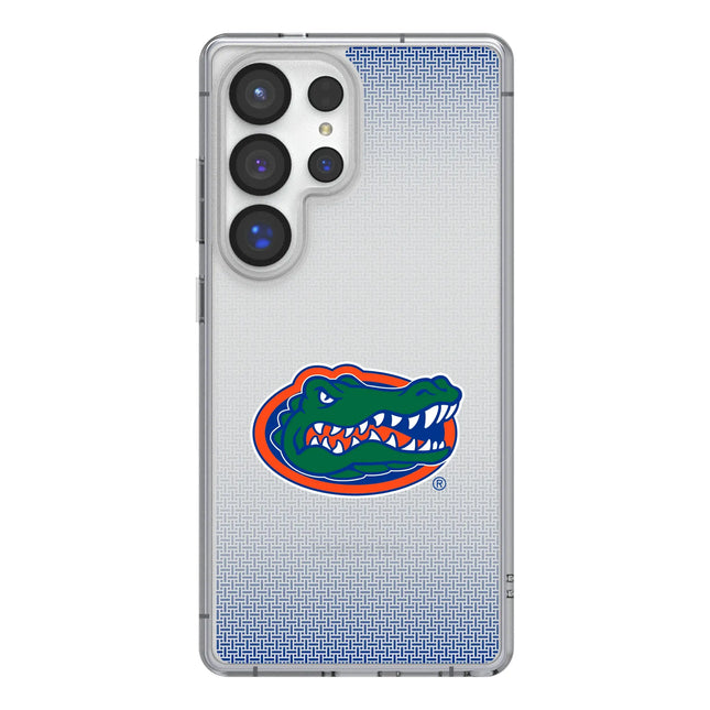 University of Florida Gators Linen Clear Phone Case for Samsung Galaxy