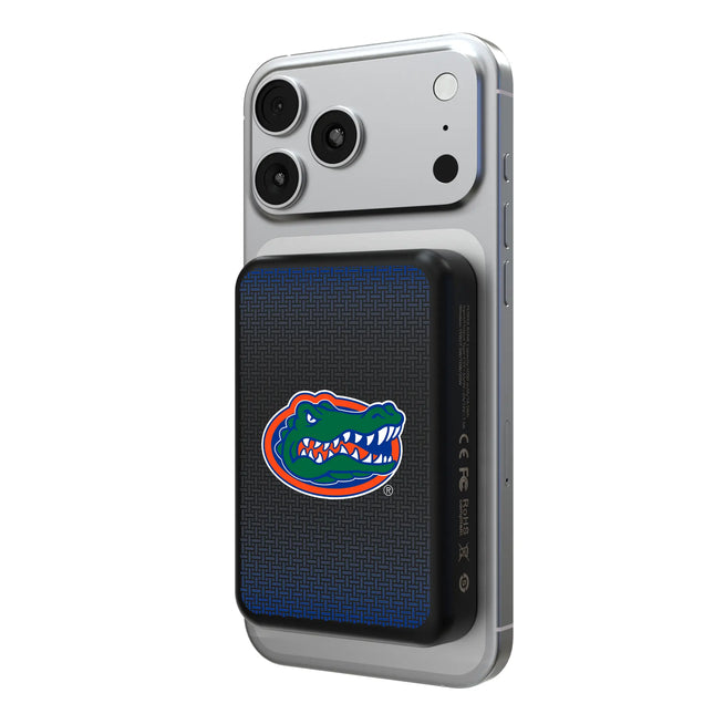 University of Florida Gators Linen Wireless Mag Power Bank