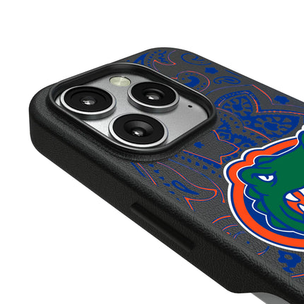 University of Florida Gators Paisley MagSafe Compatible Phone Case for Apple iPhone