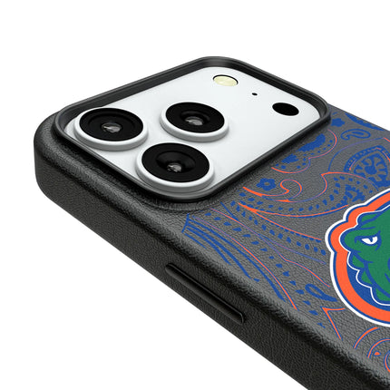 University of Florida Gators Paisley MagSafe Compatible Phone Case for Apple iPhone