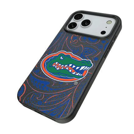 University of Florida Gators Paisley MagSafe Compatible Phone Case for Apple iPhone