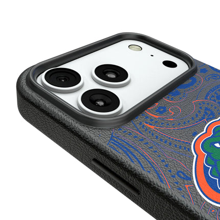 University of Florida Gators Paisley MagSafe Compatible Phone Case for Apple iPhone