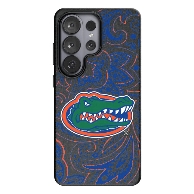University of Florida Gators Paisley MagSafe Compatible Phone Case for Samsung Galaxy