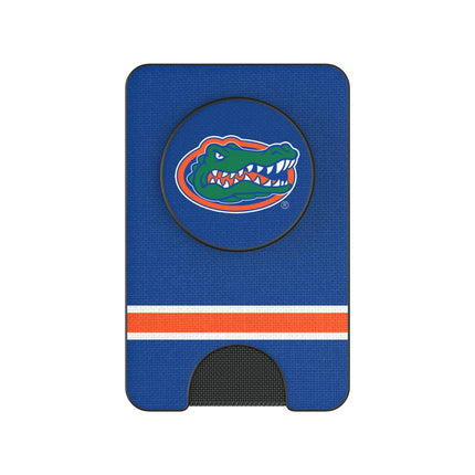 University of Florida Gators Stripe PopSockets MagSafe-Compatible PopWallet+