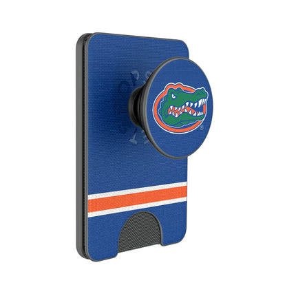 University of Florida Gators Stripe PopSockets MagSafe-Compatible PopWallet+