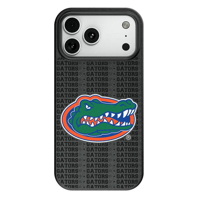 University of Florida Gators Text Backdrop MagSafe Compatible Phone Case for Apple iPhone