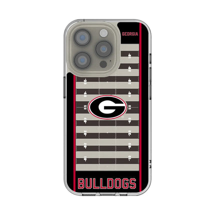 University of Georgia Bulldogs Field Clear Phone Case for Apple iPhone
