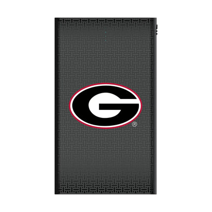 University of Georgia Bulldogs Linen 5000mAh Flat Powerbank