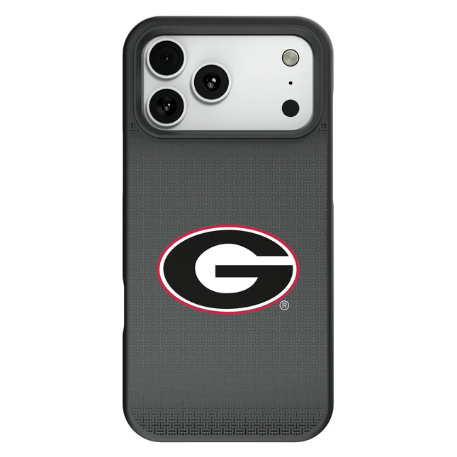 University of Georgia Bulldogs Linen Bump Phone Case for Apple iPhone