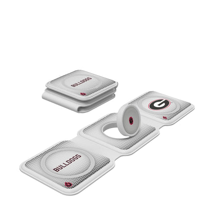 University of Georgia Bulldogs Linen Foldable 3 in 1 Charger