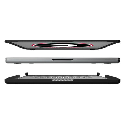 University of Georgia Bulldogs Linen Laptop Case for Apple MacBook