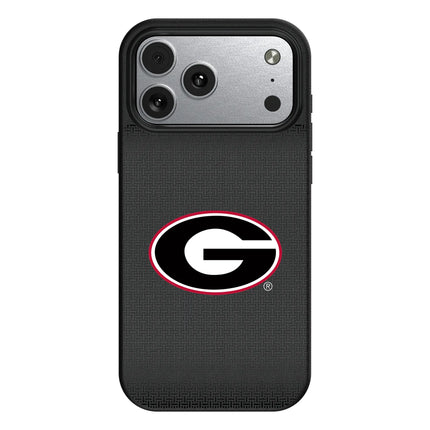 University of Georgia Bulldogs Linen MagSafe Compatible Phone Case for Apple iPhone