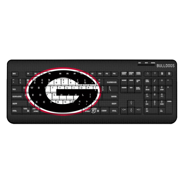 University of Georgia Bulldogs Linen Wireless USB Keyboard