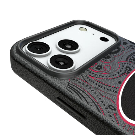 University of Georgia Bulldogs Paisley MagSafe Compatible Phone Case for Apple iPhone