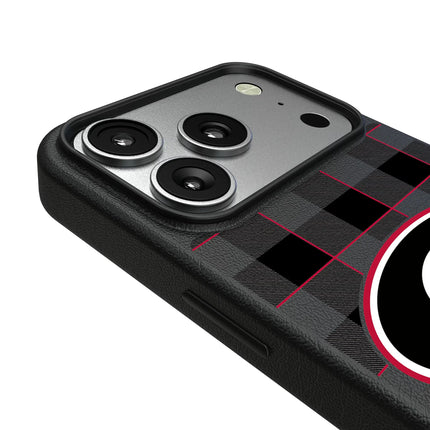 University of Georgia Bulldogs Plaid MagSafe Compatible Phone Case for Apple iPhone