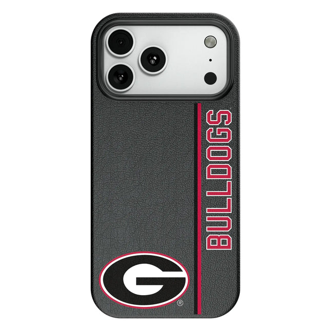University of Georgia Bulldogs Sidebar MagSafe Compatible Phone Case for Apple iPhone