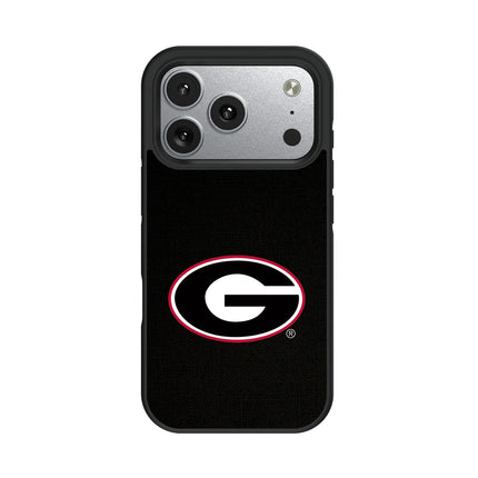 University of Georgia Bulldogs Solid Bump Phone Case for Apple iPhone