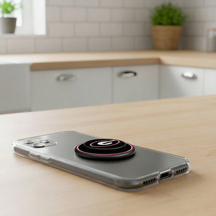 University of Georgia Bulldogs Stripe PopSockets Magnetic Phone Grip and Stand
