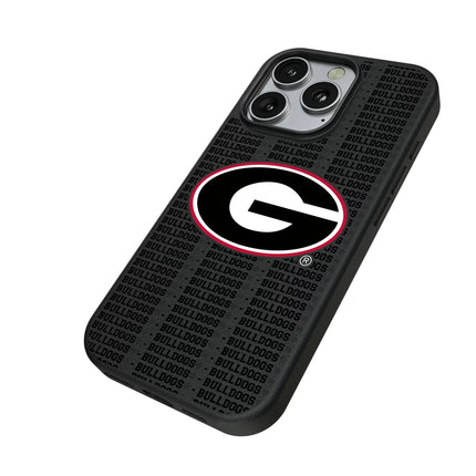 University of Georgia Bulldogs Text Backdrop MagSafe Compatible Phone Case for Apple iPhone