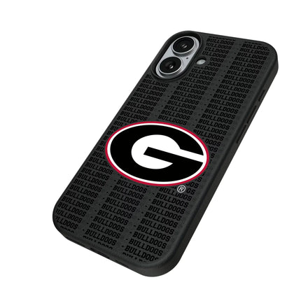 University of Georgia Bulldogs Text Backdrop MagSafe Compatible Phone Case for Apple iPhone