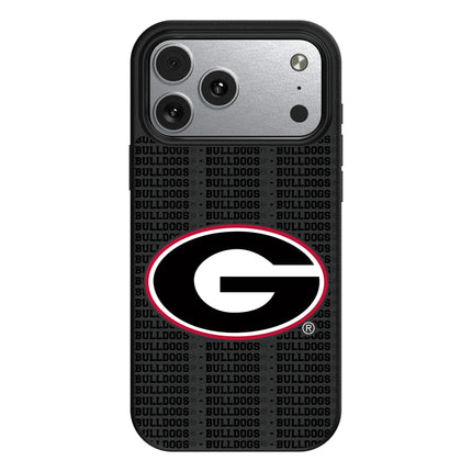 University of Georgia Bulldogs Text Backdrop MagSafe Compatible Phone Case for Apple iPhone