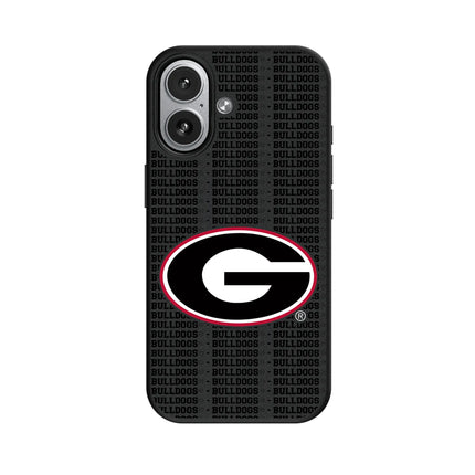 University of Georgia Bulldogs Text Backdrop MagSafe Compatible Phone Case for Apple iPhone