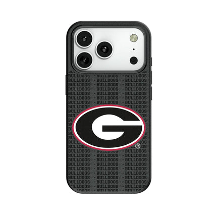 University of Georgia Bulldogs Text Backdrop MagSafe Compatible Phone Case for Apple iPhone