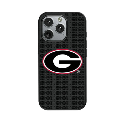 University of Georgia Bulldogs Text Backdrop MagSafe Compatible Phone Case for Apple iPhone