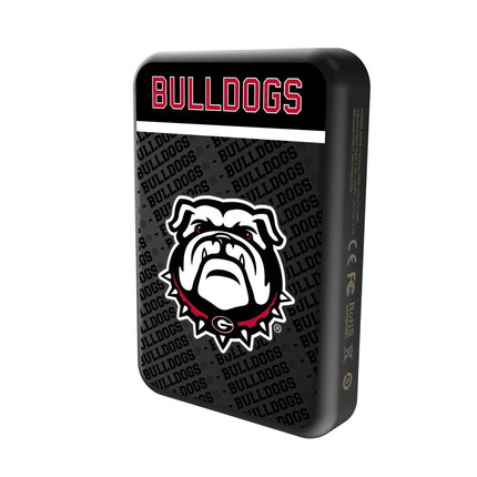 University of Georgia Bulldogs Uga Endzone Plus Wireless Mag Power Bank