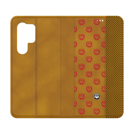 University of Georgia Bulldogs Uga Fashion Pattern Folio Phone Case for Samsung Galaxy
