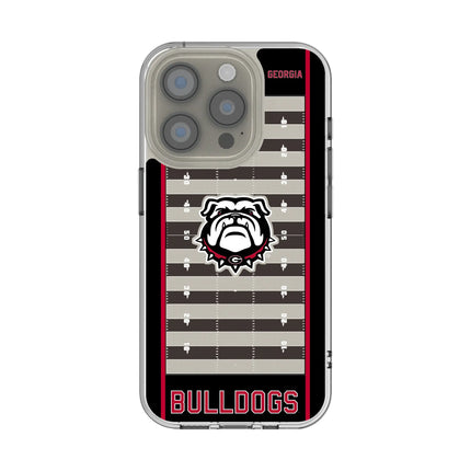 University of Georgia Bulldogs Uga Field Clear Phone Case for Apple iPhone