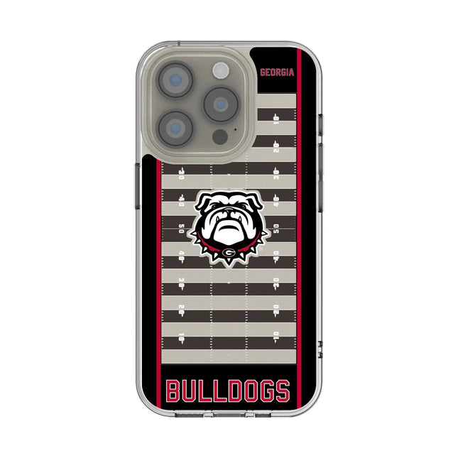 University of Georgia Bulldogs Uga Field Clear Phone Case for Apple iPhone