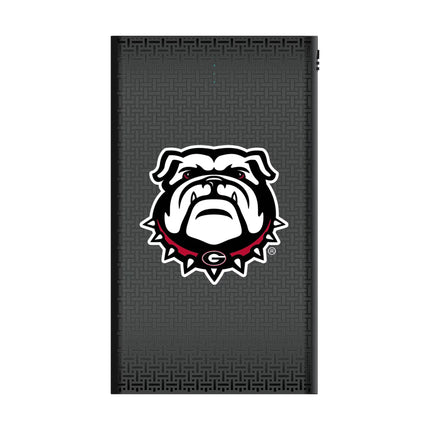 University of Georgia Bulldogs Uga Linen 5000mAh Flat Powerbank