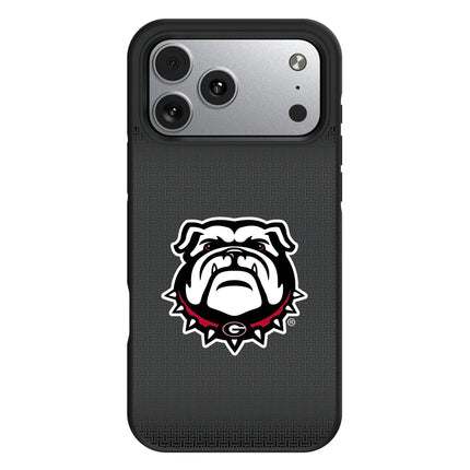 University of Georgia Bulldogs Uga Linen Bump Phone Case for Apple iPhone