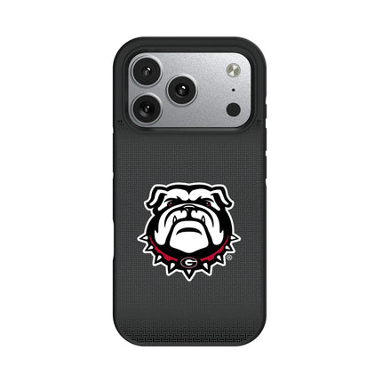 University of Georgia Bulldogs Uga Linen Bump Phone Case for Apple iPhone