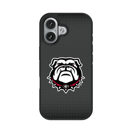University of Georgia Bulldogs Uga Linen Bump Phone Case for Apple iPhone