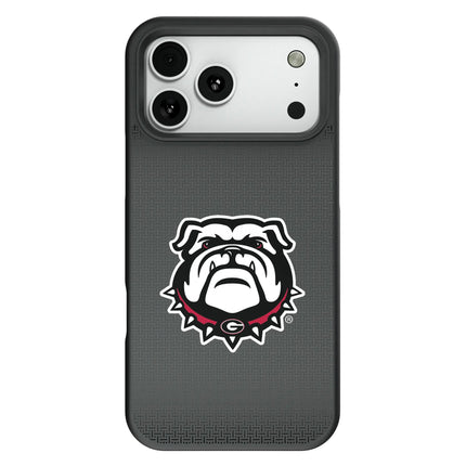 University of Georgia Bulldogs Uga Linen Bump Phone Case for Apple iPhone