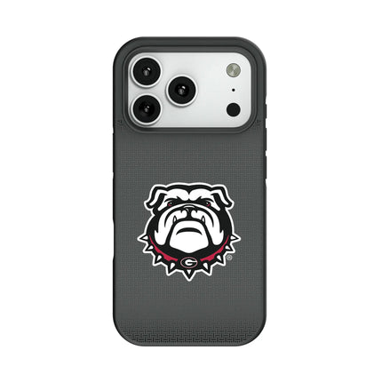 University of Georgia Bulldogs Uga Linen Bump Phone Case for Apple iPhone
