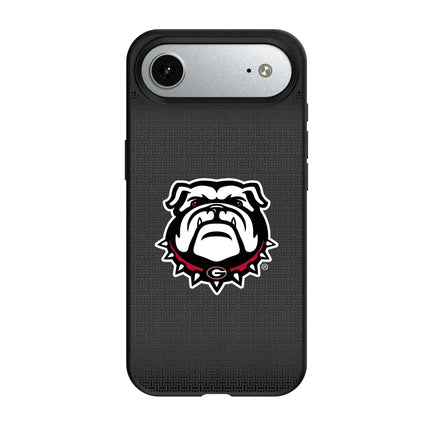 University of Georgia Bulldogs Uga Linen MagSafe Compatible Phone Case for Apple iPhone