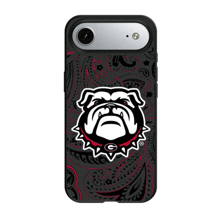 University of Georgia Bulldogs Uga Paisley MagSafe Compatible Phone Case for Apple iPhone