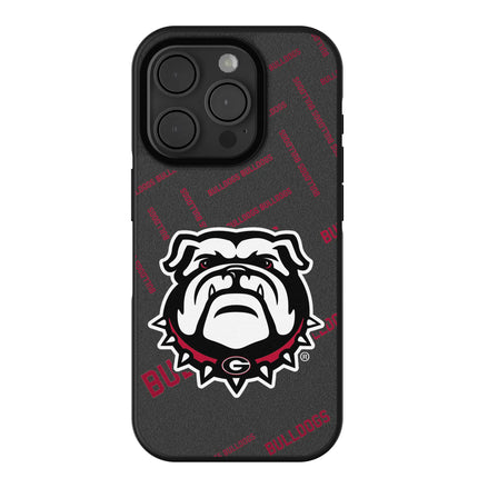 University of Georgia Bulldogs Uga Quadtile Bump Phone Case for Apple iPhone
