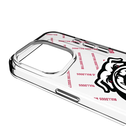 University of Georgia Bulldogs Uga Quadtile Clear Phone Case for Apple iPhone