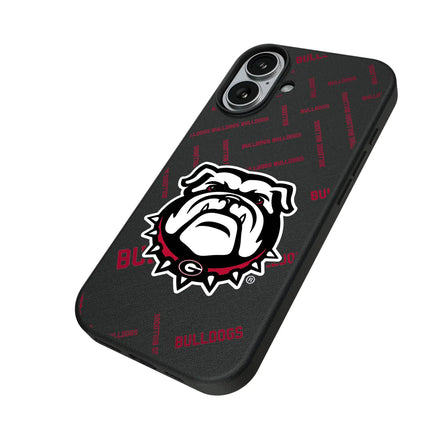 University of Georgia Bulldogs Uga Quadtile MagSafe Compatible Phone Case for Apple iPhone